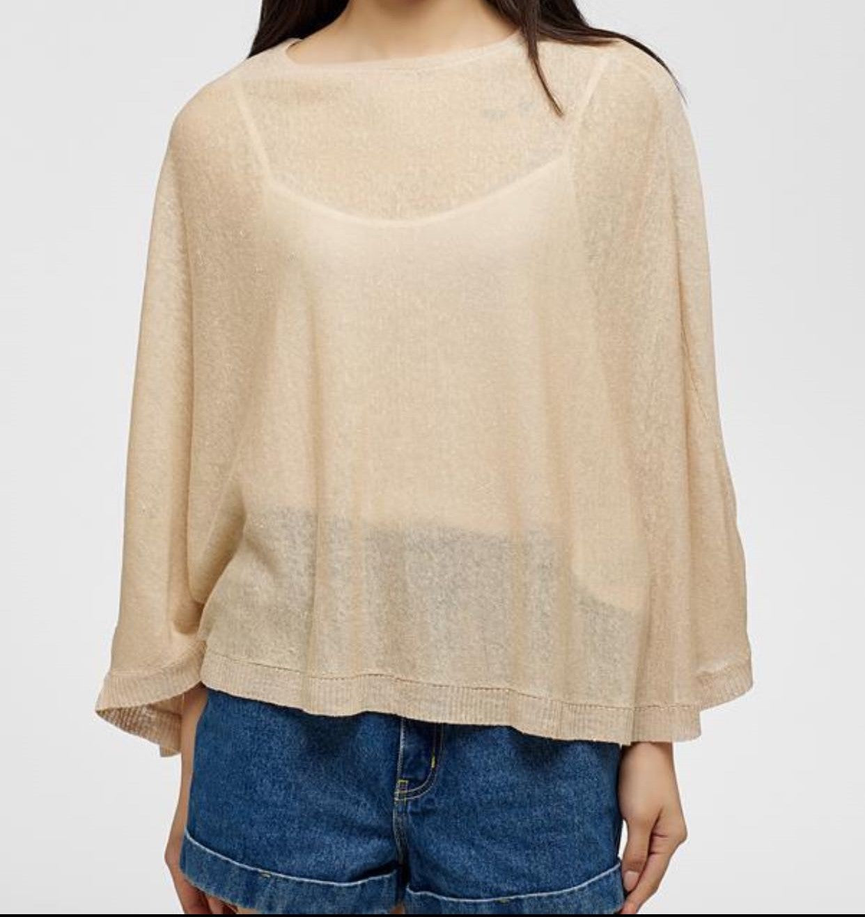Sun protection cape