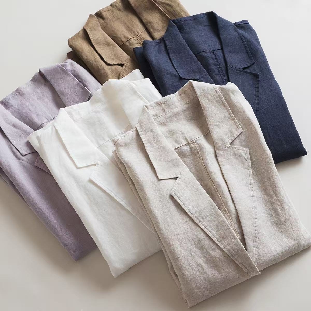 Effortless Linen Blazer – Timeless, Breathable & Chic
