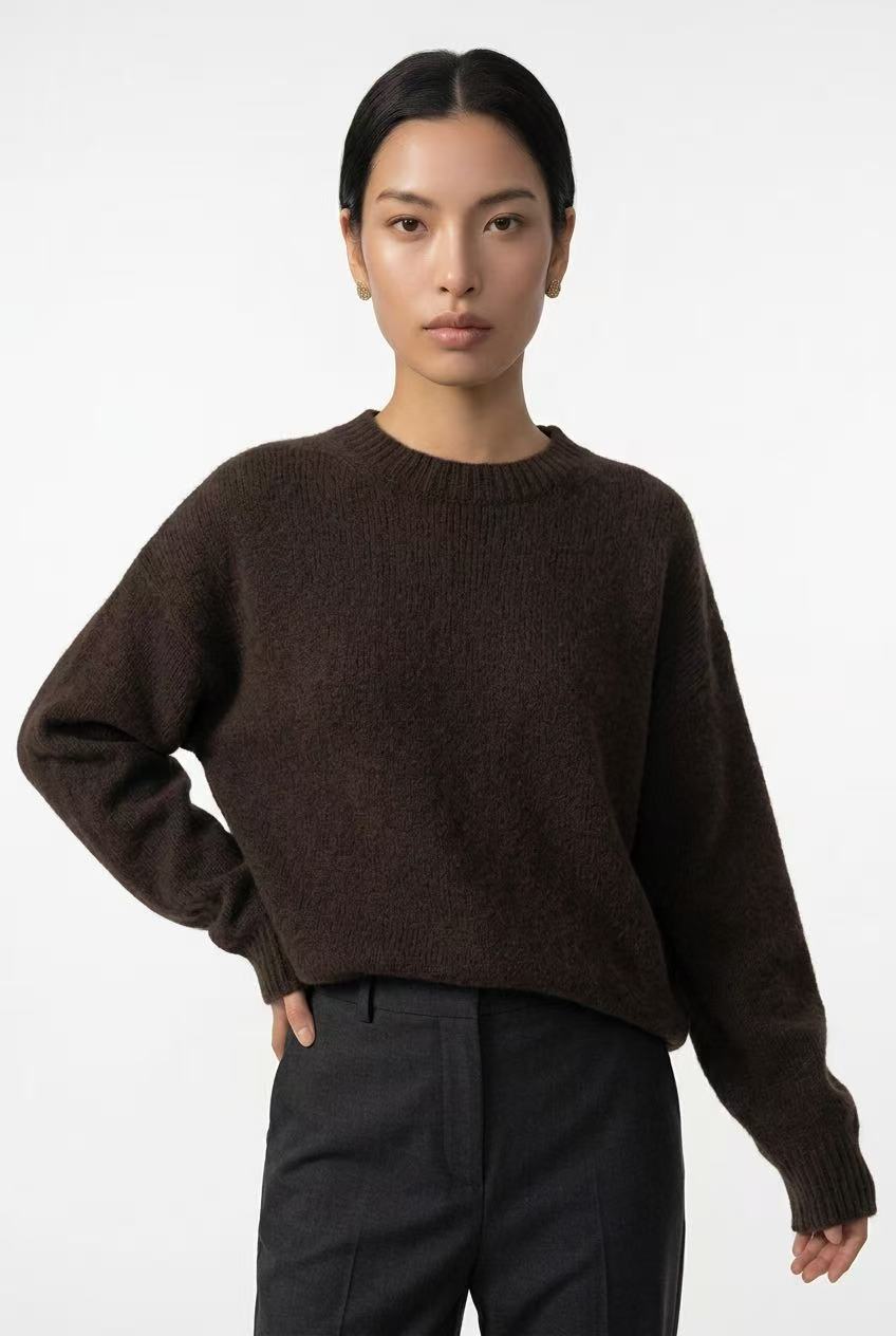 Cashmere-Blend Oversized Sweater