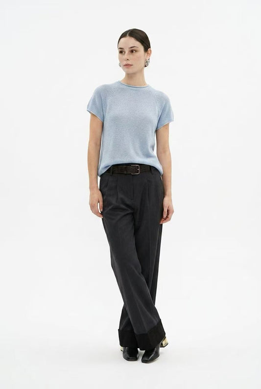 A soft-touch lightweight knit