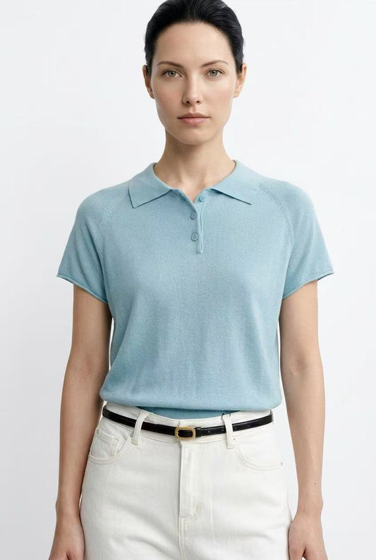 Short-sleeve polo shirt