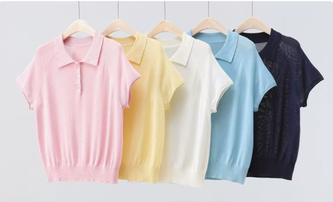 Short-sleeve polo shirt