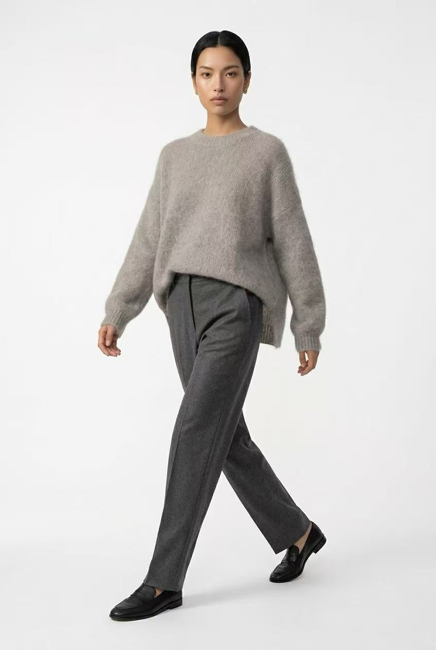 Cashmere-Blend Oversized Sweater
